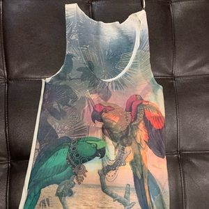 NWT Parrot Tank Size Small